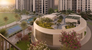 Sobha city - rooftop garden